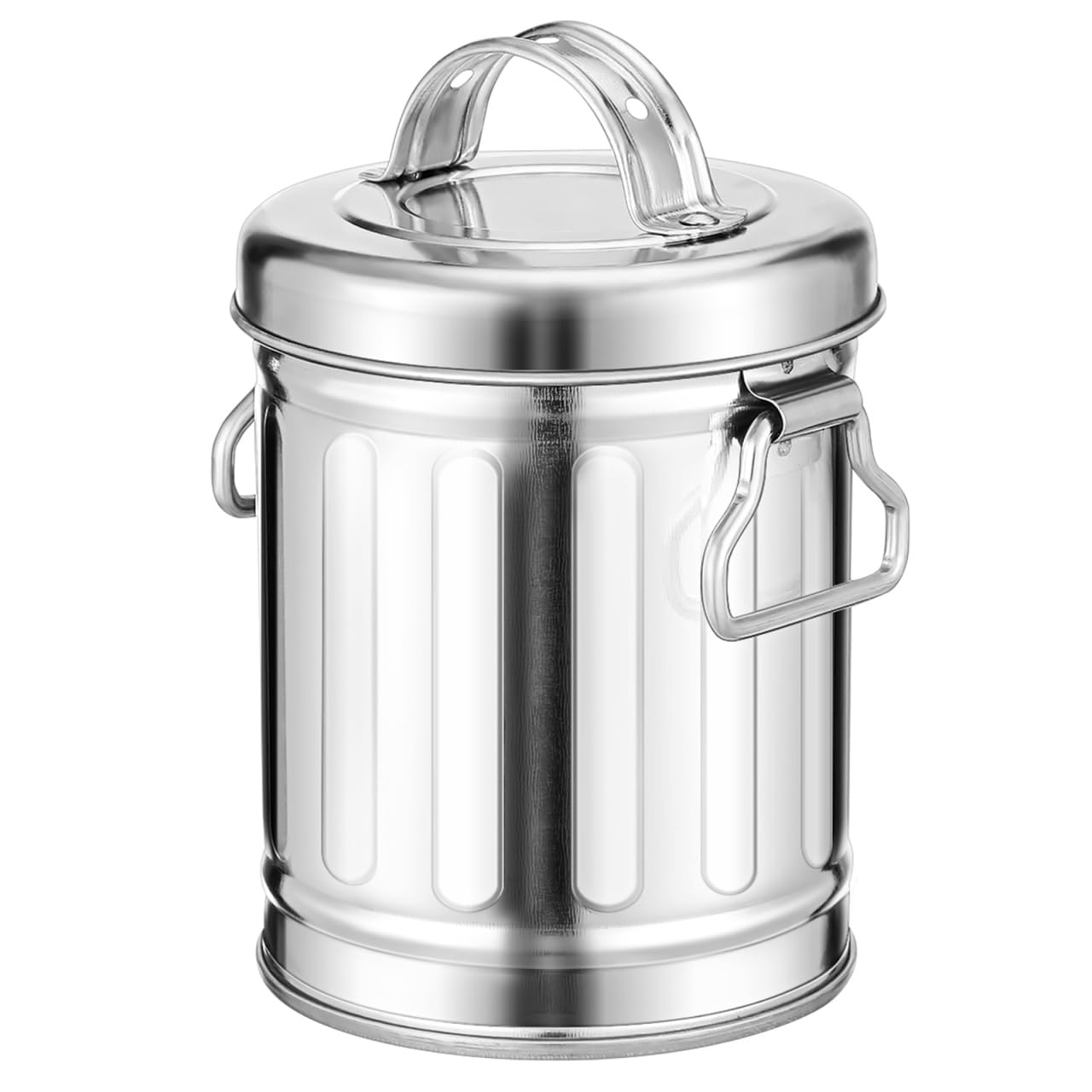 Amazon.co.jp: CHICAMPERA 蓋付きヴィンテージ亜鉛メッキ鉄バケツ灰皿